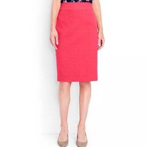 CLOSING SALE Lands End Woven Pencil Skirt NWOT
